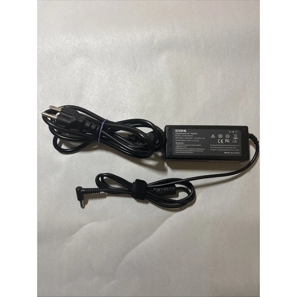 EBKK - Replacement AC Adapter Input: 100~240V 50-60Hz 1.8A Model DL65195333 New